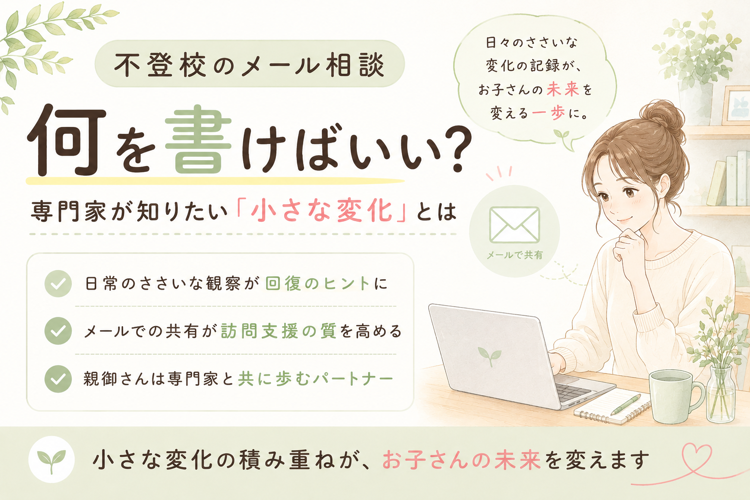 メールカウンセリングについて