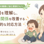 子どもの癇癪に悩む親御さんへ｜原因を理解し、親子関係を改善する具体的な対応方法